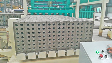 新型环保隔墙板装备-成组立模条式墙板生产线-源头实力厂家